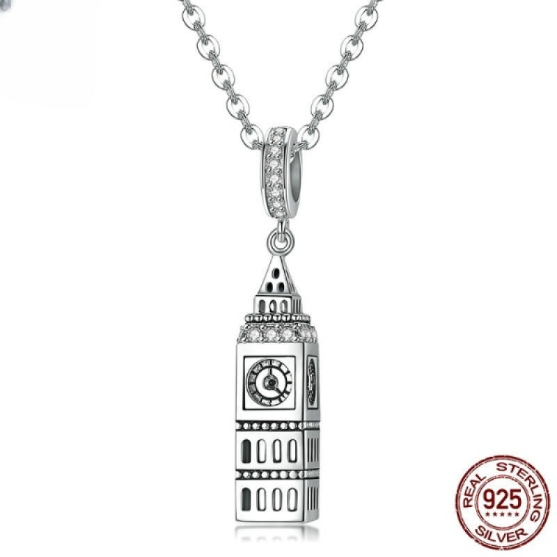 Personalised Big Ben tower clock charm