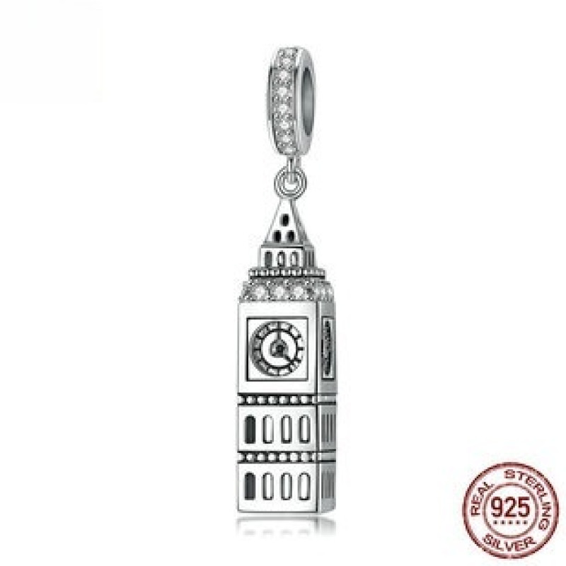 Personalised Big Ben tower clock charm