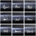 Personalised Carrie name necklace product image