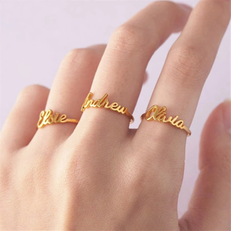 Personalised Carrie Name Ring in 925 Silver Personalised Carrie name ring in 925 silver