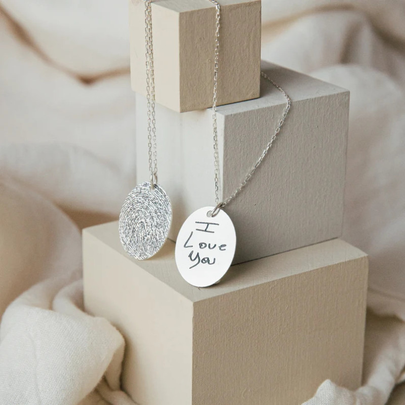 Custom Fingerprint Pendant Custom fingerprint pendant gallery image