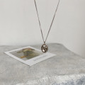 Silver Rune Stone Necklace Silver Rune Stone Necklace product image