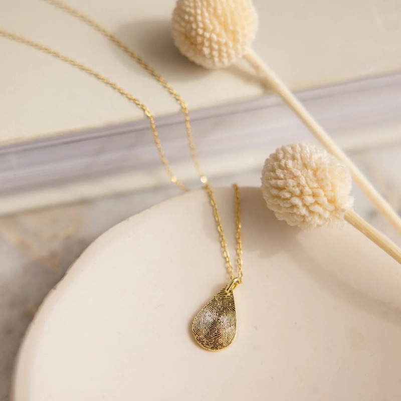 Sterling Silver Fingerprint Pendant Sterling silver fingerprint pendant