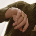 Circle monogram signet ring product image