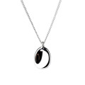 Silver Rune Stone Necklace Silver Rune Stone Necklace product image