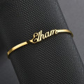 Personalised name bangle bracelet image