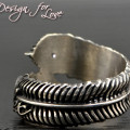 Feather pendant jewellery product image