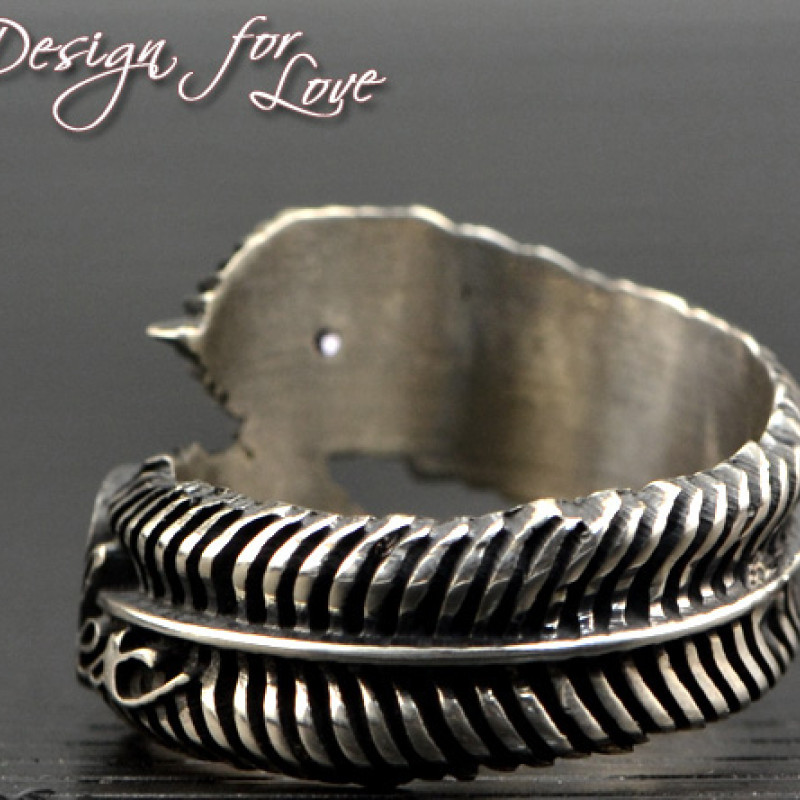 Feather pendant jewellery product image