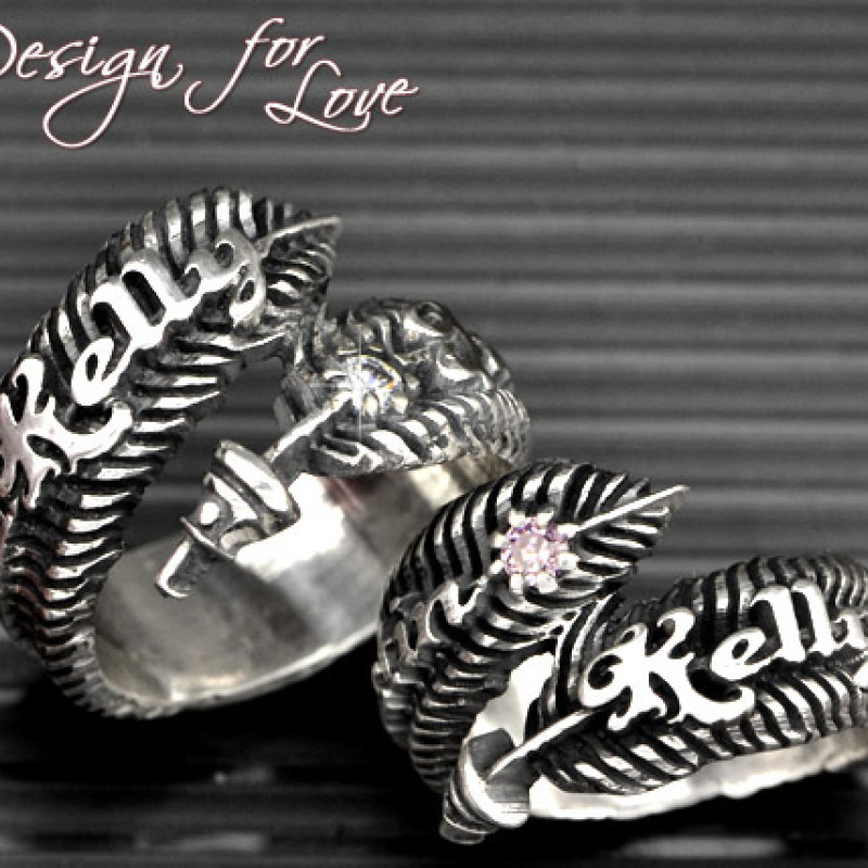 Feather pendant jewellery product image