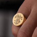 Initial Signet Ring - 18ct Gold Plated Initial signet ring product image