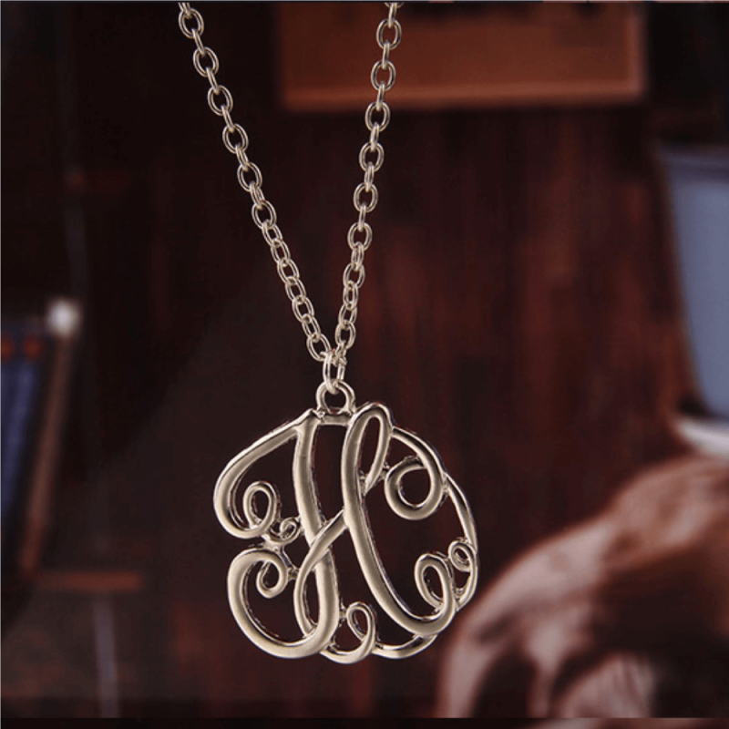 Personalised Taylor Swift Monogram Necklace Personalised Taylor Swift monogram necklace product image