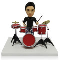 Male Drummer Figurine Design Male drummer figurine design