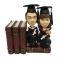 Graduation Couple Figurine Bookends Graduation couple figurine bookends