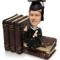 Male Graduation Figurine with Book Stand Male graduation figurine with book stand