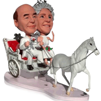 Couple Figurine With Background