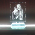 Personalised Crystal Photo Engraving Personalised crystal photo engraving example