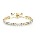 Melrah Icon crystal adjustable tennis bracelet for women