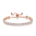 Melrah Icon crystal adjustable tennis bracelet for women
