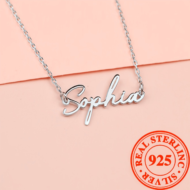 Custom Signature Necklace Custom signature necklace product image
