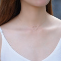 Sterling silver heart necklace product image