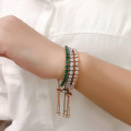 Melrah Icon crystal adjustable tennis bracelet for women