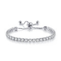 Melrah Icon crystal adjustable tennis bracelet for women