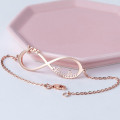 Personalised infinity name bracelet or anklet
