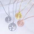 Personalized Family Tree Name Necklace with family names