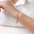 Melrah Icon crystal adjustable tennis bracelet for women