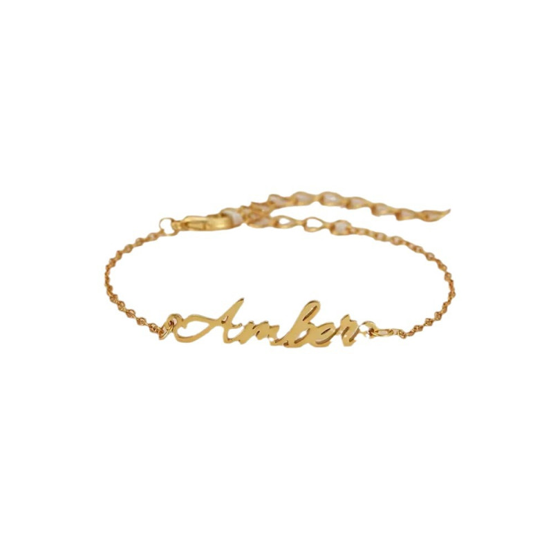 Custom Made Bracelet View Custom made personalised name bracelet view