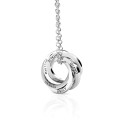 50th Birthday Five Rings Russian Ring Necklace Personalised five-ring Russian ring necklace for a 50th birthday