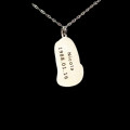 Personalised pet photo pendant necklace