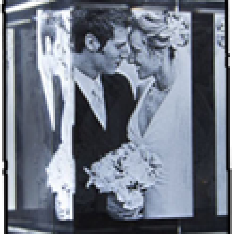 Small Photo Engraved Crystal Small personalised photo engraved crystal