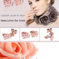 Custom Personalised Ear Studs Personalised custom-made ear studs