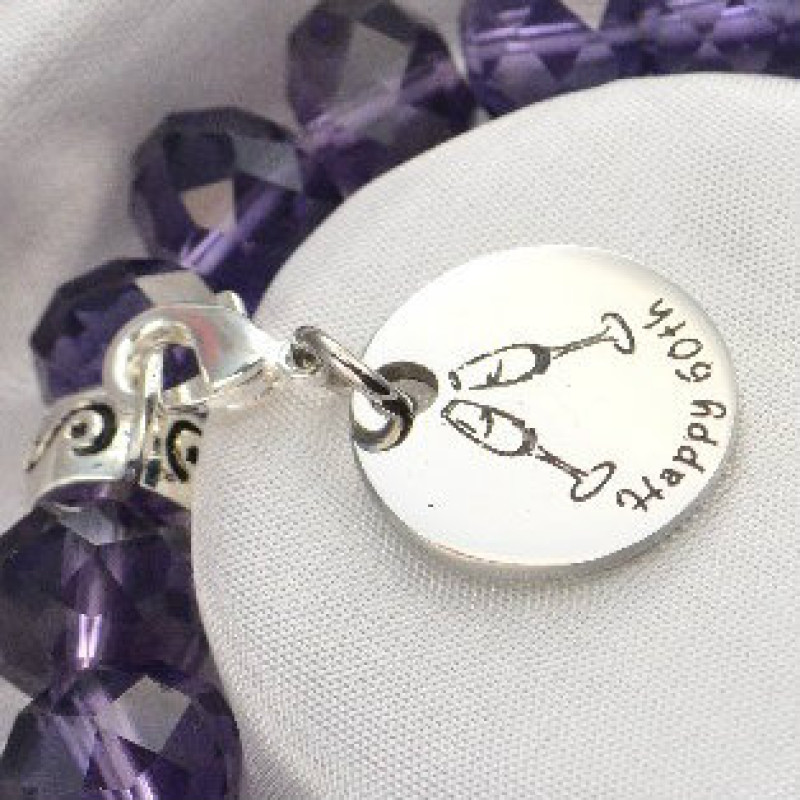 Personalised Celebration Charm jewellery photograph