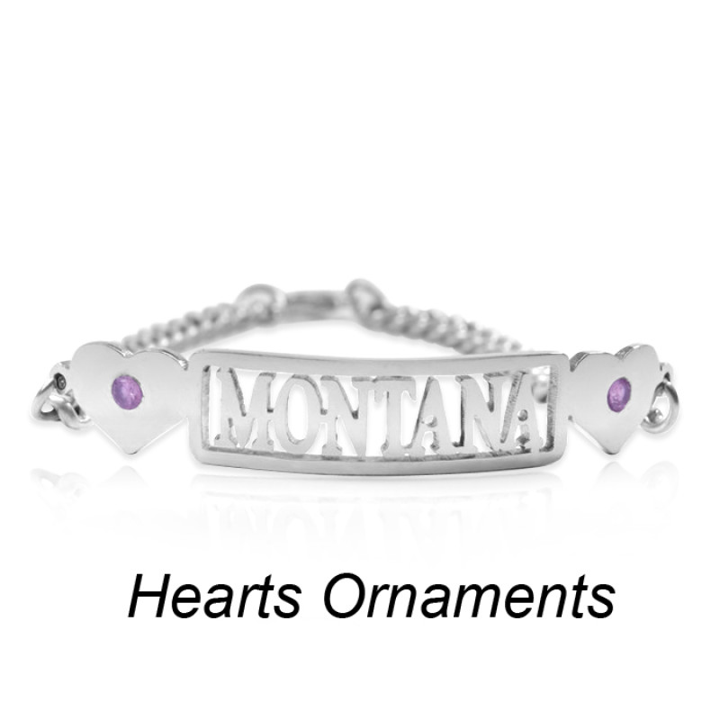 Personalised Name Bracelet or Anklet Personalised name bracelet or anklet product image
