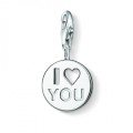 Personalised I Love You Charm Personalised I Love You Charm jewellery