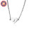 Personalised Precious Heart - Sterling Silver