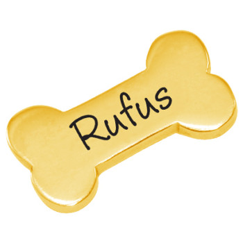 Personalised Dog Bone Charm - Dream Locket