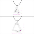 Mother's Heart Pendant Necklace Set Mother's Heart pendant necklace set in silver