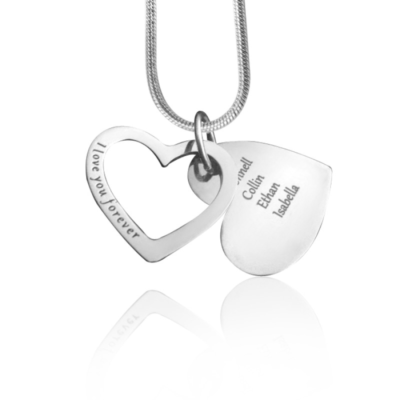 Love Forever Sterling Silver Pendant Love Forever sterling silver pendant