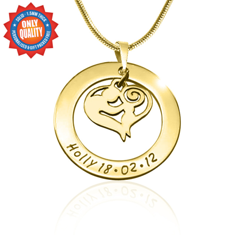 Personalised Mother's Love Necklace Personalised Mother's Love necklace product image