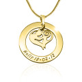 Mother's Love Necklace Personalised Mother's Love necklace product view