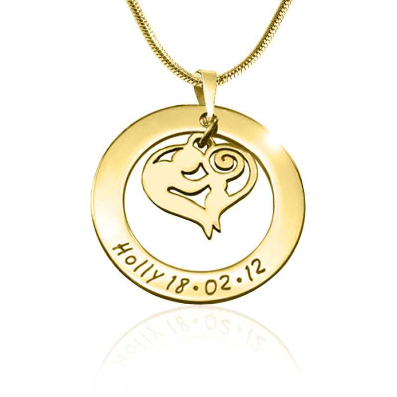 Mother's Love Necklace Personalised Mother's Love necklace product view