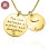 Personalised Mother Forever Necklace - 18ct Gold Plated