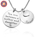 Personalised Mother Forever Necklace - Silver Personalised Mother Forever Necklace in silver