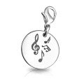 Personalised Music Charm Personalised music charm jewellery