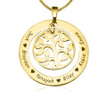 Personalised My Family Tree Necklace Personalised My Family Tree Necklace product view