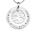 Sterling silver My Family Tree necklace
