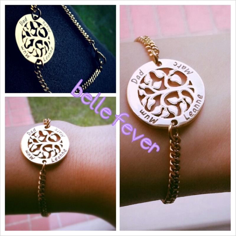 Personalised My Tree Bracelet Personalised My Tree Bracelet product image